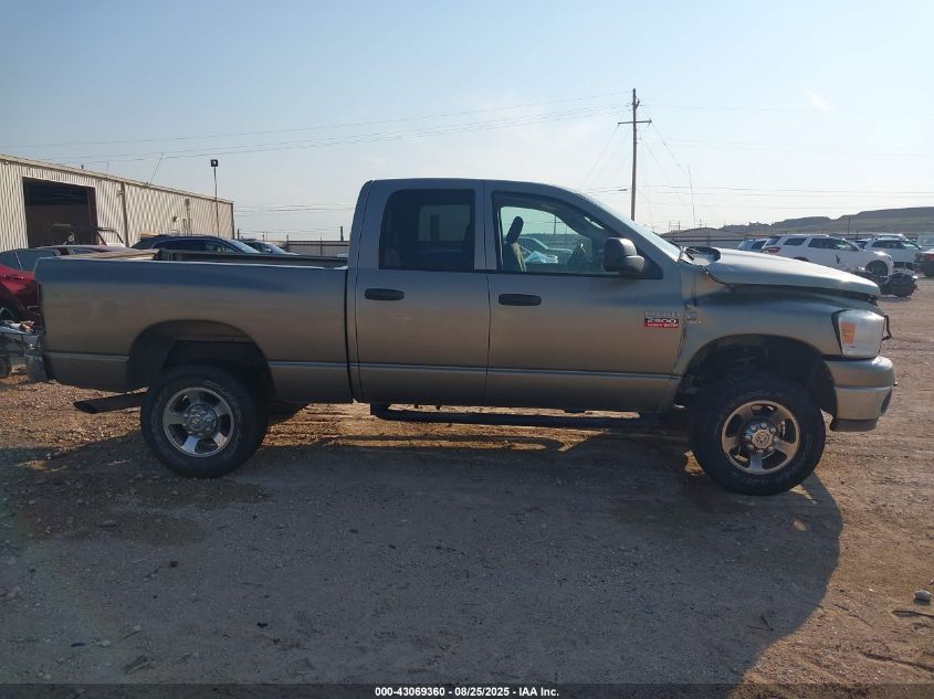 2008 Dodge Ram 2500 Slt/Power Wagon VIN: 3D7KS28A88G163830 Lot: 43069360