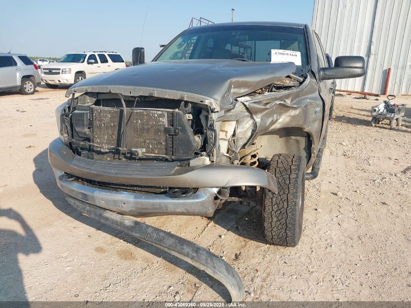 2008 Dodge Ram 2500 Slt/Power Wagon VIN: 3D7KS28A88G163830 Lot: 43069360