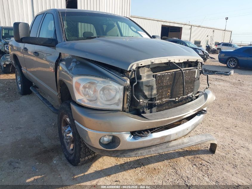 2008 Dodge Ram 2500 Slt/Power Wagon VIN: 3D7KS28A88G163830 Lot: 43069360