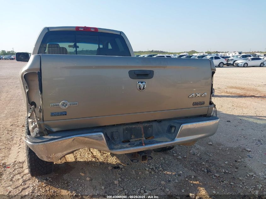 2008 Dodge Ram 2500 Slt/Power Wagon VIN: 3D7KS28A88G163830 Lot: 43069360