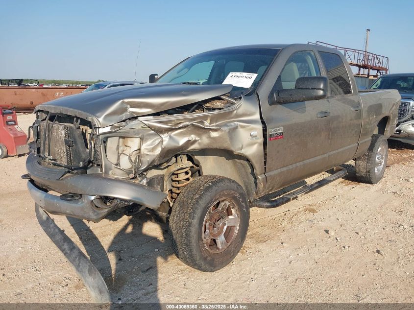 2008 Dodge Ram 2500 Slt/Power Wagon VIN: 3D7KS28A88G163830 Lot: 43069360