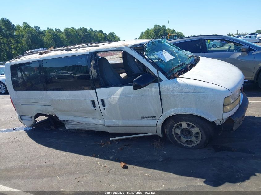 2000 GMC Safari Sl VIN: 1GKDM19W7YB506223 Lot: 43069379