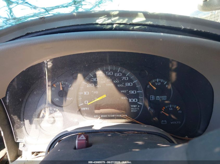 2000 GMC Safari Sl VIN: 1GKDM19W7YB506223 Lot: 43069379