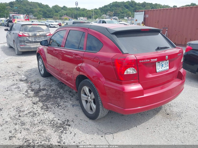 Vin: 1c3cdwda3cd531833, lot: 43563772, dodge caliber sxt 20123