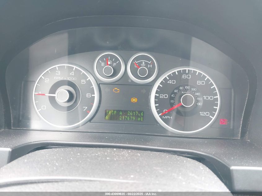 2009 Ford Fusion Se VIN: 3FAHP07Z59R202127 Lot: 43069635