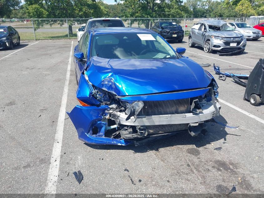 2020 Honda Civic Lx VIN: 2HGFC2F65LH555357 Lot: 43069651