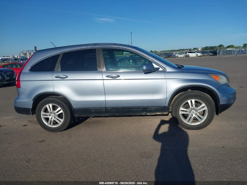 2011 Honda Cr-V Ex-L VIN: 5J6RE3H70BL028467 Lot: 43069718