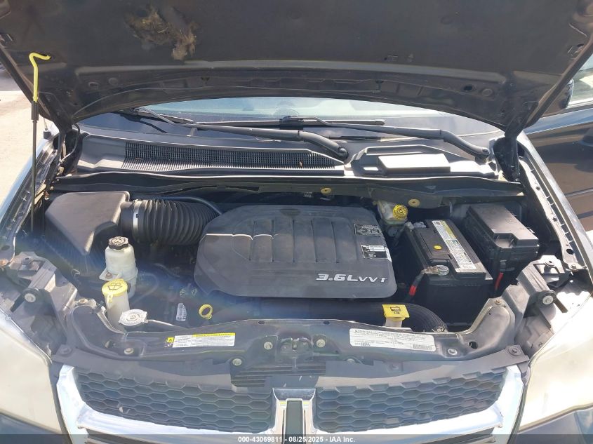 2012 Dodge Grand Caravan Sxt VIN: 2C4RDGCGXCR296037 Lot: 43069811