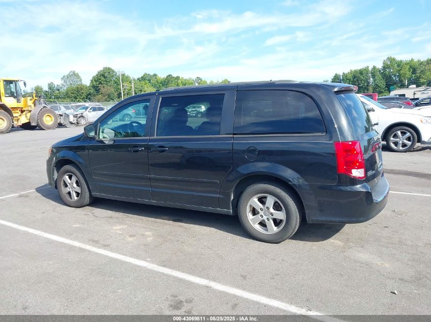 2012 Dodge Grand Caravan Sxt VIN: 2C4RDGCGXCR296037 Lot: 43069811