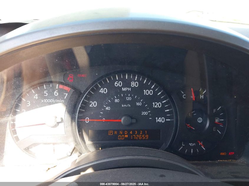 2004 Nissan Pathfinder Armada Se Off-Road VIN: 5N1AA08BX4N721339 Lot: 43070004