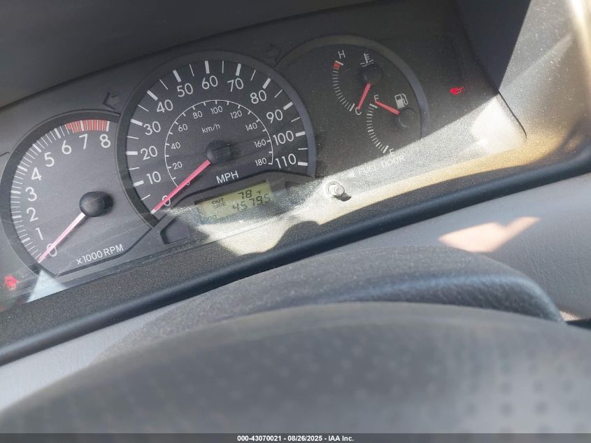 2005 Toyota Corolla Ce VIN: 1NXBR32E55Z345299 Lot: 43070021