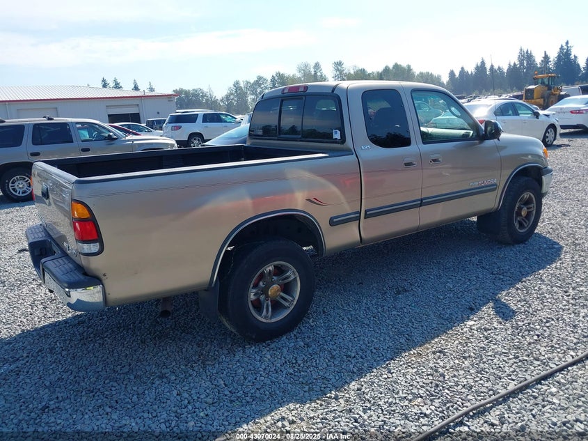 5TBBT44171S126602 2001 TOYOTA TUNDRA photo no. 4