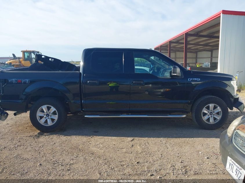2018 Ford F-150 Xlt VIN: 1FTEW1E54JKC24053 Lot: 43070040
