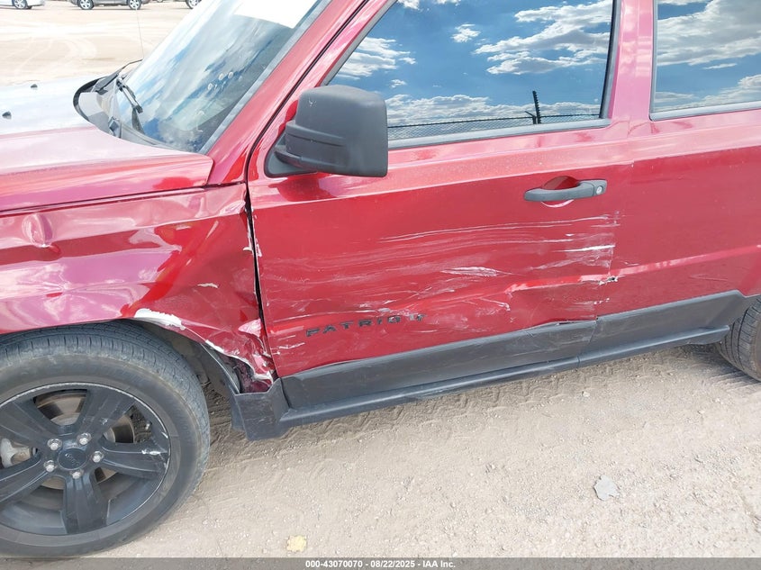 2015 JEEP PATRIOT ALTITUDE EDITION 1C4NJPBAXFD342624