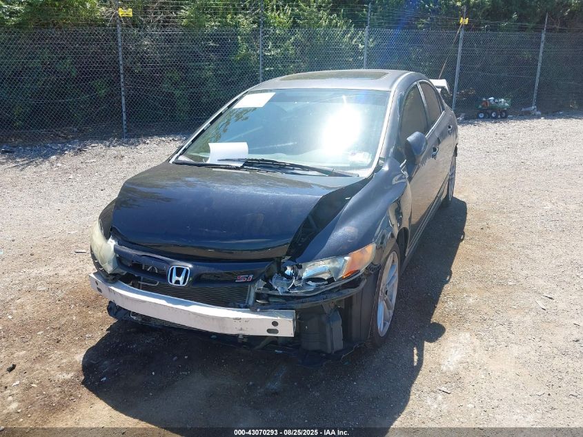 2008 Honda Civic Si/Si Mugen VIN: 2HGFA55598H709737 Lot: 43070293