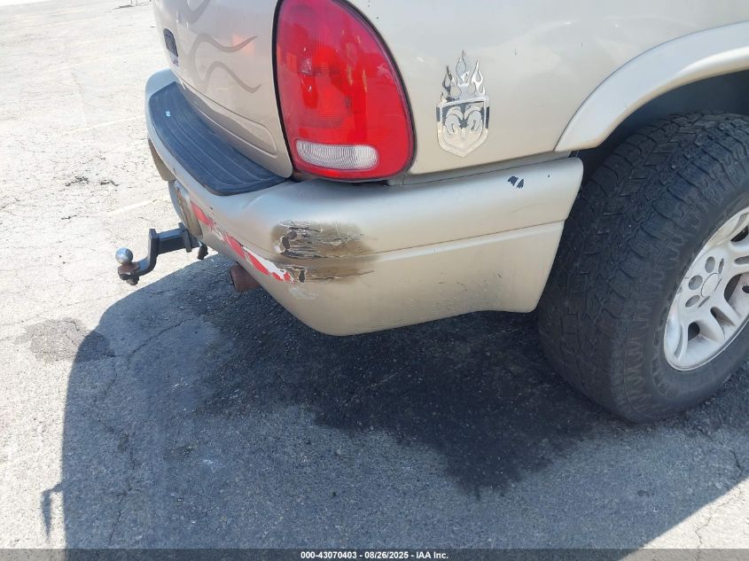 2003 Dodge Durango Slt VIN: 1D4HS48N13F502699 Lot: 43070403