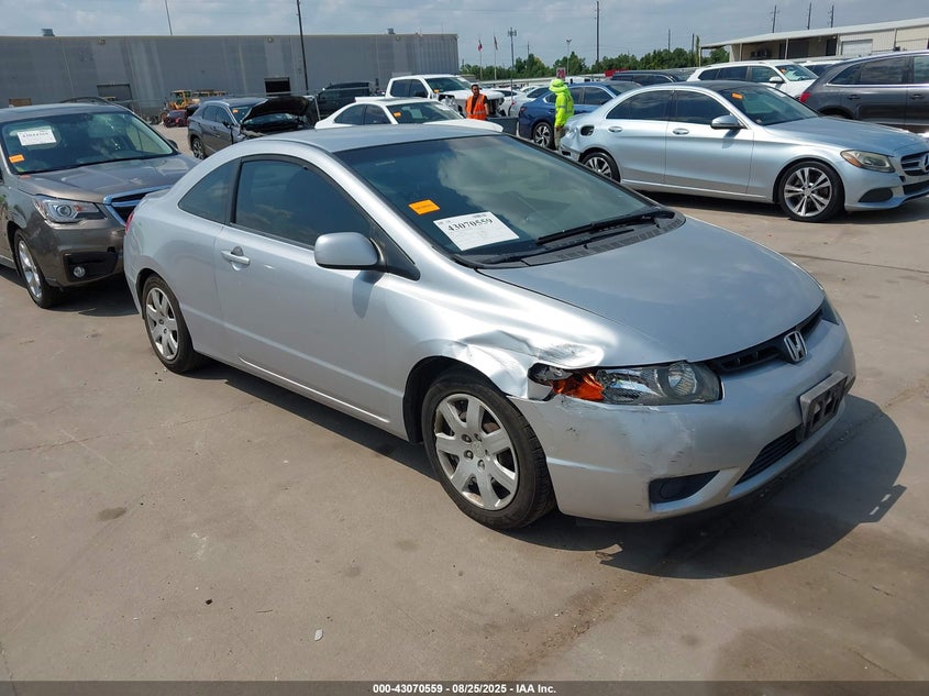 2HGFG12697H536885 2007 Honda Civic Lx auction photo 1