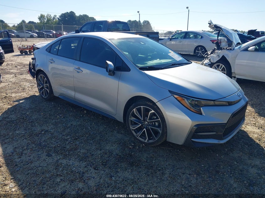 5YFS4RCE1LP027615 2020 Toyota Corolla Se auction photo 1