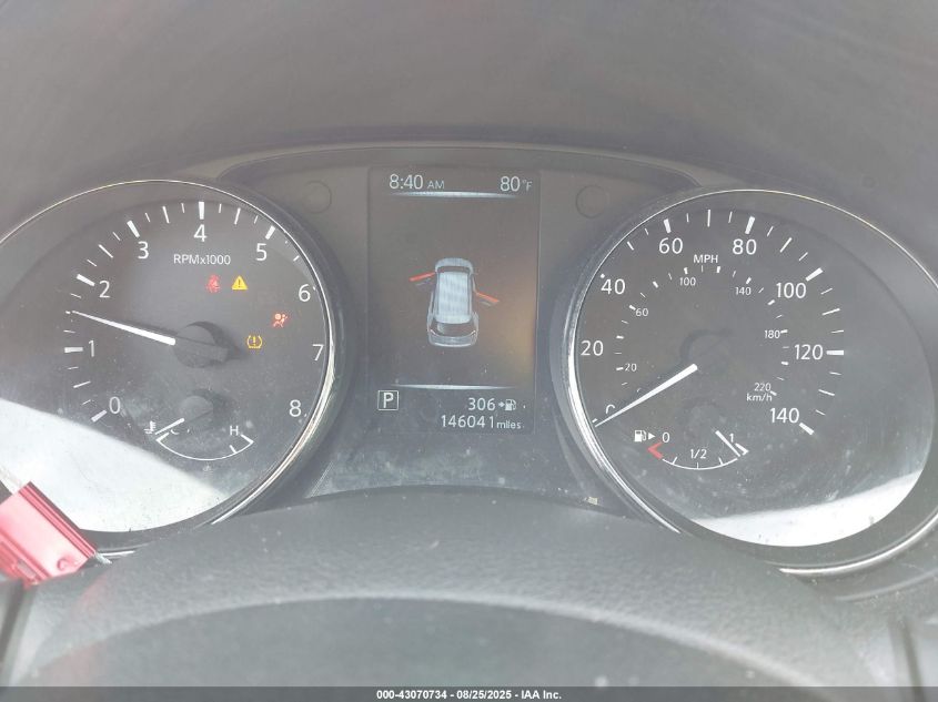 2017 Nissan Rogue S VIN: 5N1AT2MV5HC894287 Lot: 43070734