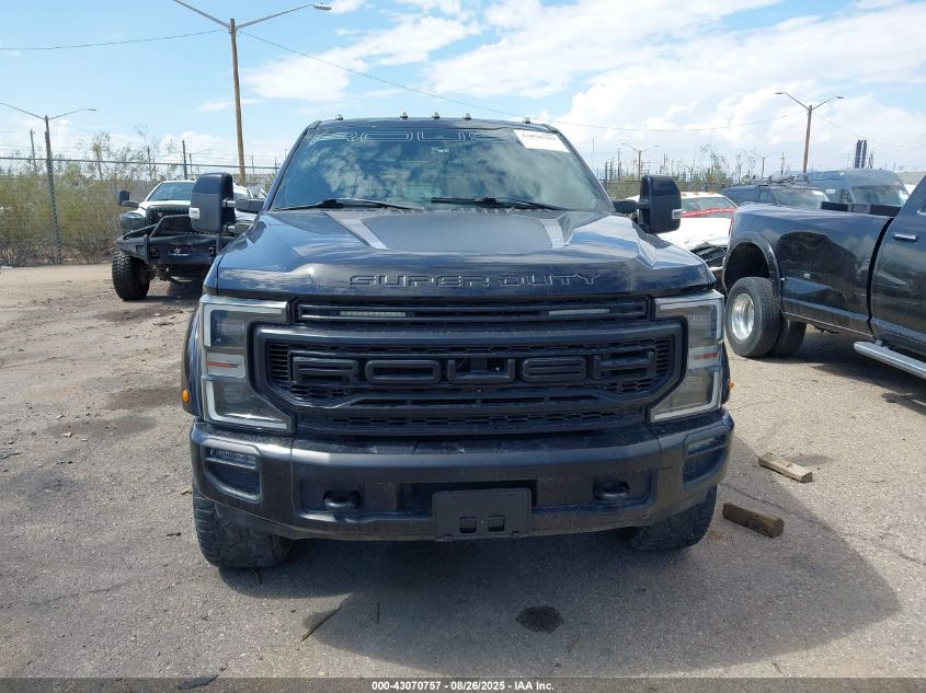 2021 Ford F-250 Lariat VIN: 1FT8W2BTXMEC76845 Lot: 43070757