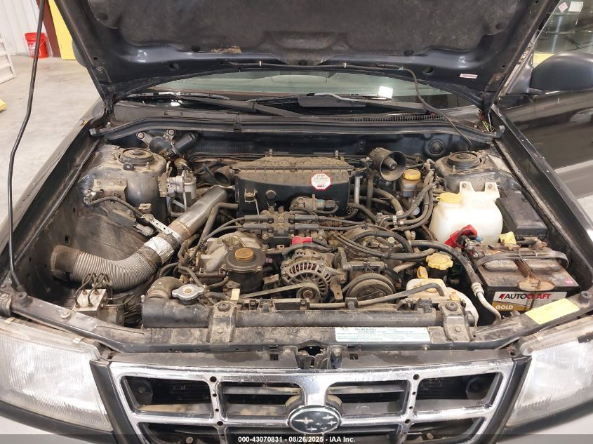 2000 Subaru Forester S VIN: JF1SF6555YH727507 Lot: 43070831