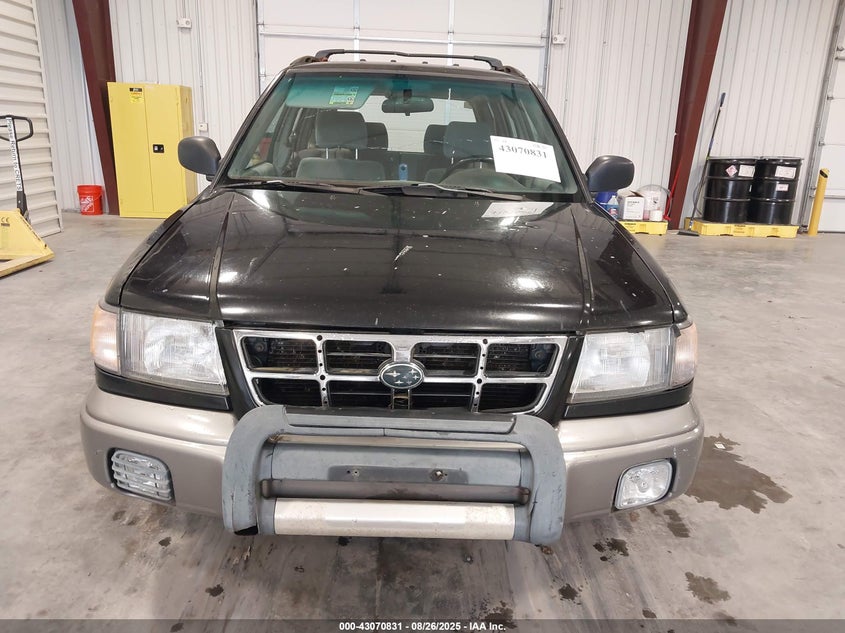 2000 Subaru Forester S VIN: JF1SF6555YH727507 Lot: 43070831