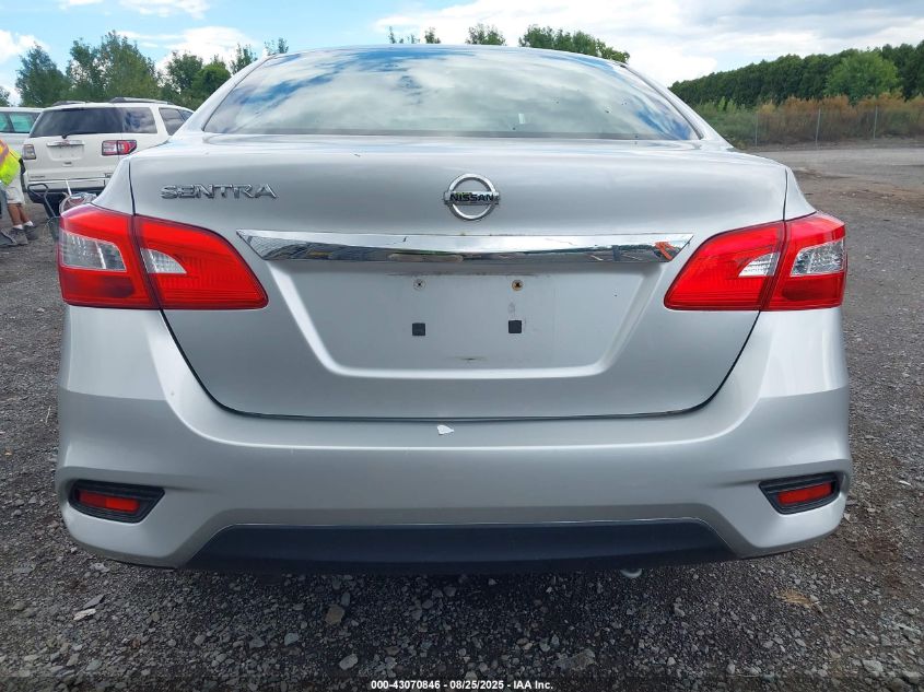 2017 Nissan Sentra S VIN: 3N1AB7APXHY207938 Lot: 43070846