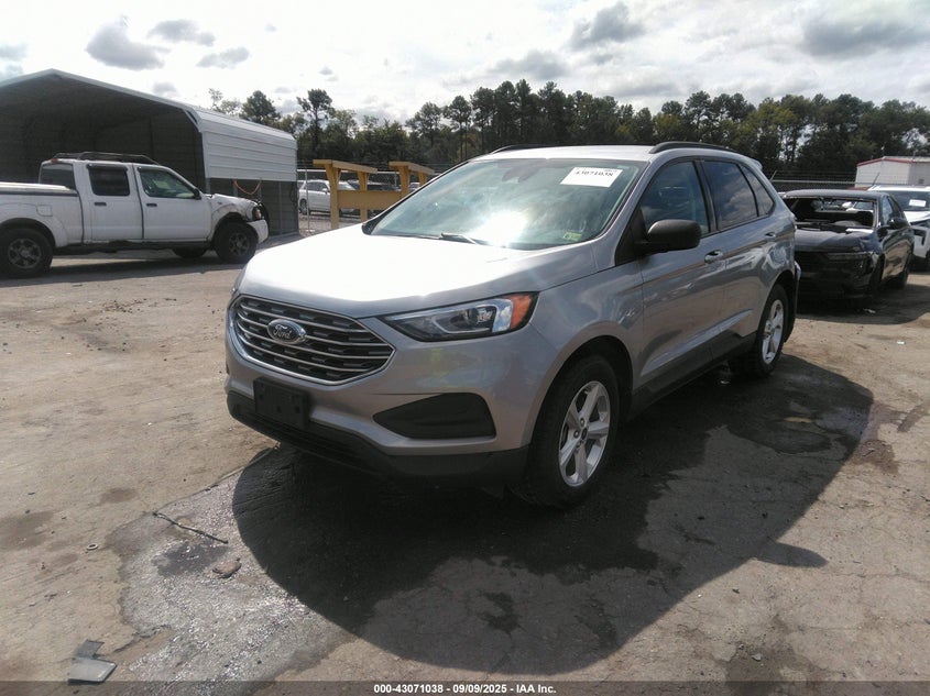 2021 Ford Edge Se silver other gasoline 2FMPK4G92MBA46238 photo #3