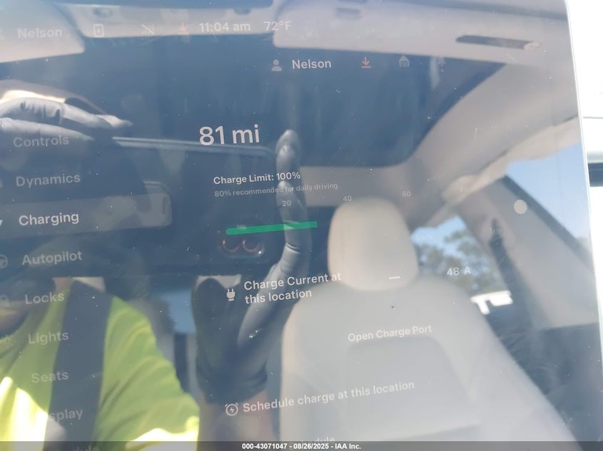 2022 Tesla Model 3 Long Range Dual Motor All-Wheel Drive VIN: 5YJ3E1EBXNF254581 Lot: 43071047