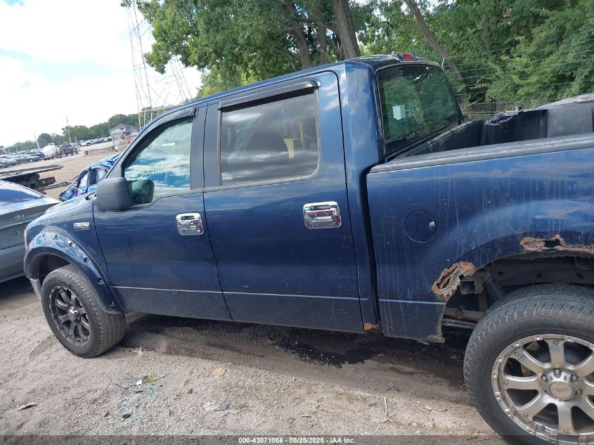 2006 Ford F-150 Xlt VIN: 1FTRW14W86FA23574 Lot: 43071066