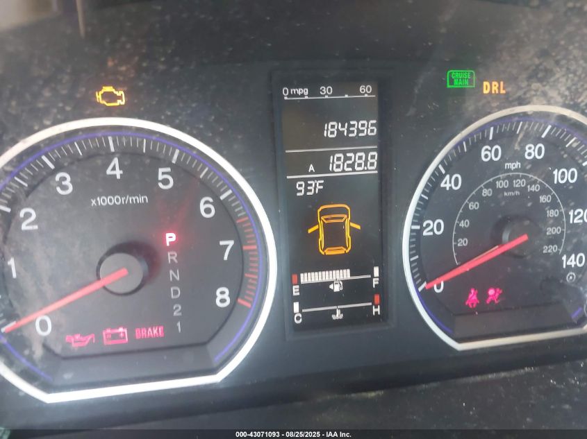 2009 Honda Cr-V Ex VIN: 5J6RE38589L007651 Lot: 43071093