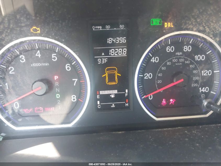 2009 Honda Cr-V Ex VIN: 5J6RE38589L007651 Lot: 43071093