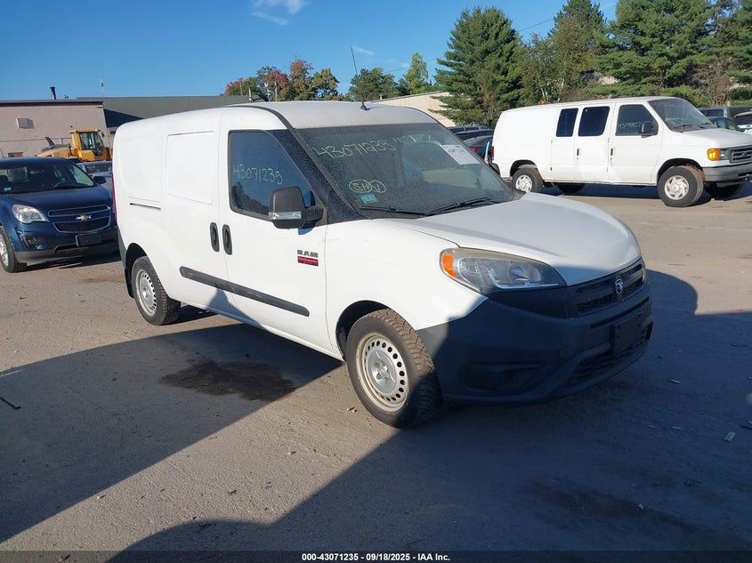Vin: zfberfabxh6d25672, lot: 43565475, ram promaster city tradesman 2017 img_1