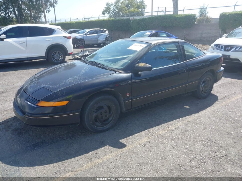 1993 Saturn Sc2 black coupe gasoline 1G8ZH1572PZ280113 photo #3