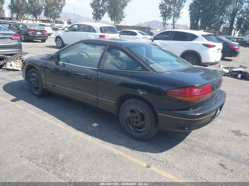 1993 Saturn Sc2 black coupe gasoline 1G8ZH1572PZ280113 photo #4