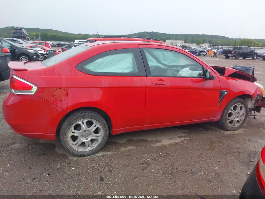 2008 Ford Focus Se/Ses VIN: 1FAHP33N98W181685 Lot: 43071299