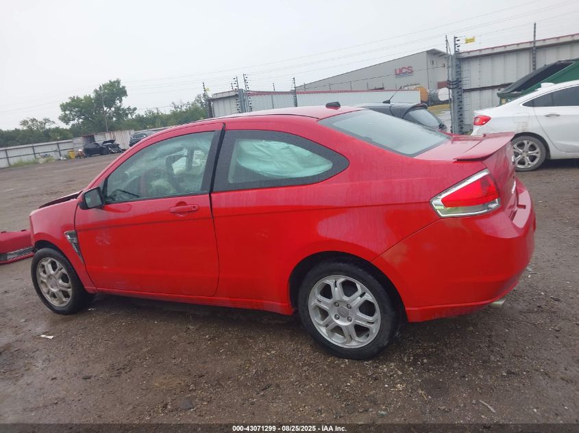 2008 Ford Focus Se/Ses VIN: 1FAHP33N98W181685 Lot: 43071299
