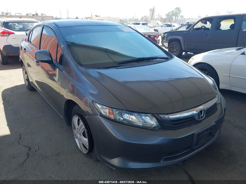 2HGFB2F57CH567410 2012 Honda Civic Lx auction photo 1