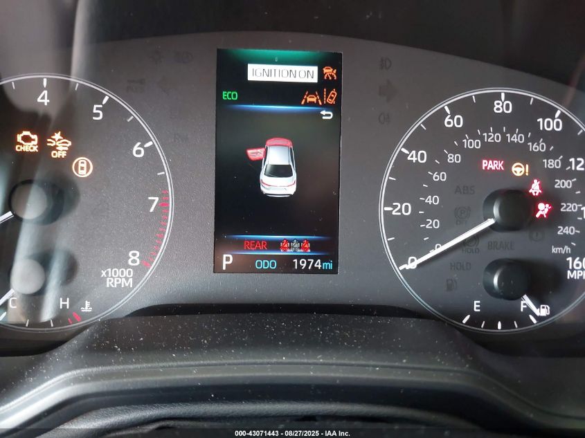 2025 Toyota Corolla Se VIN: 5YFS4MCE2SP242728 Lot: 43071443