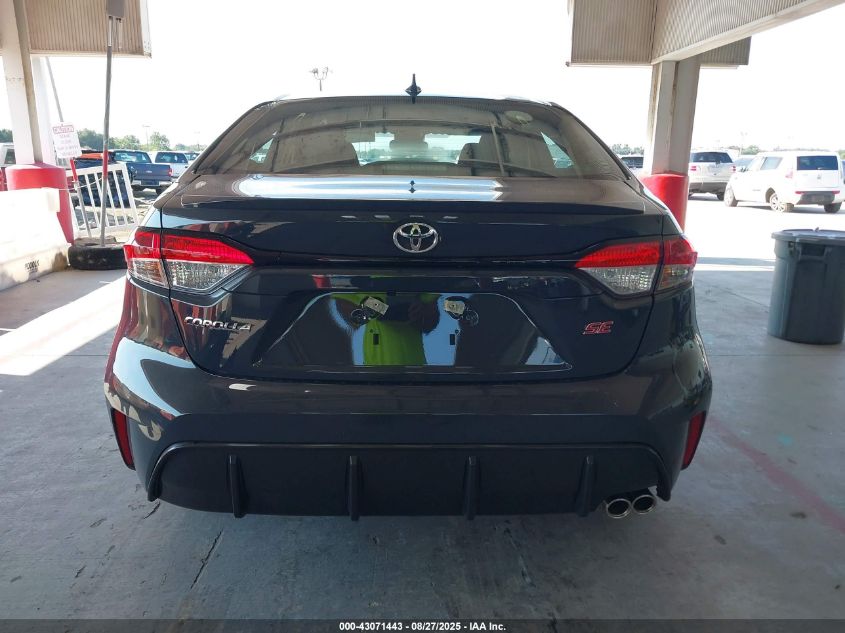 2025 Toyota Corolla Se VIN: 5YFS4MCE2SP242728 Lot: 43071443