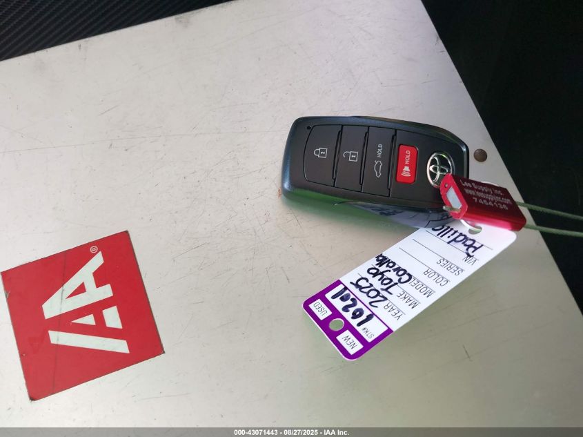 2025 Toyota Corolla Se VIN: 5YFS4MCE2SP242728 Lot: 43071443