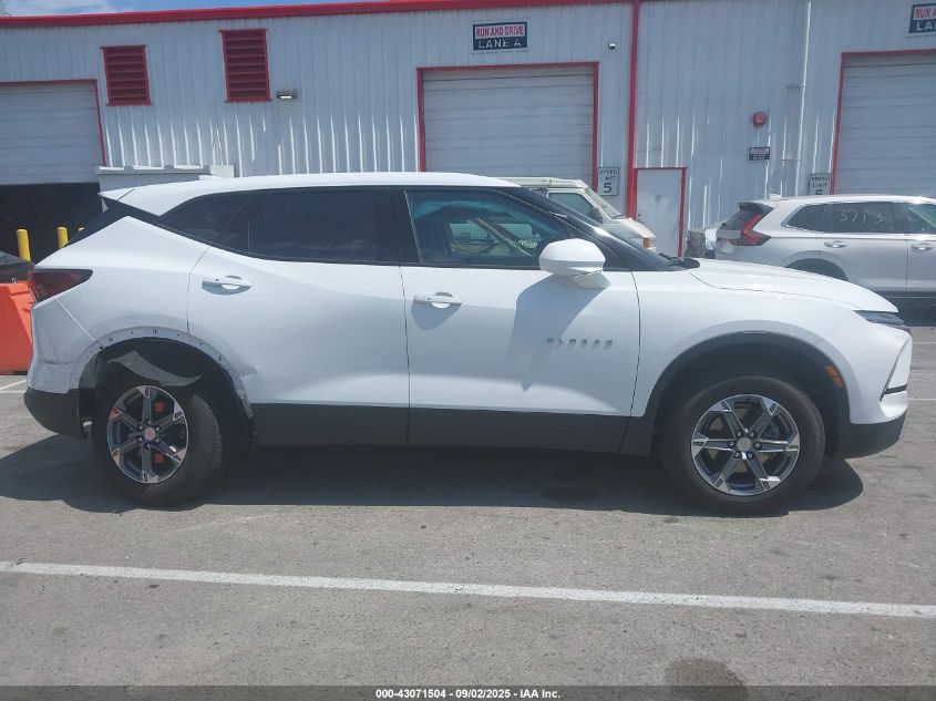 2023 Chevrolet Blazer Fwd 2Lt VIN: 3GNKBCR47PS157805 Lot: 43071504