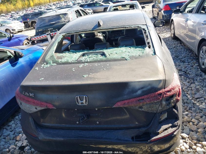 2023 Honda Civic Touring VIN: 2HGFE1F90PH308347 Lot: 43071549