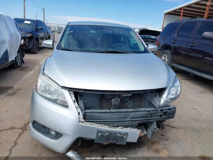 2013 Nissan Sentra Sl VIN: 3N1AB7AP1DL710507 Lot: 43071651