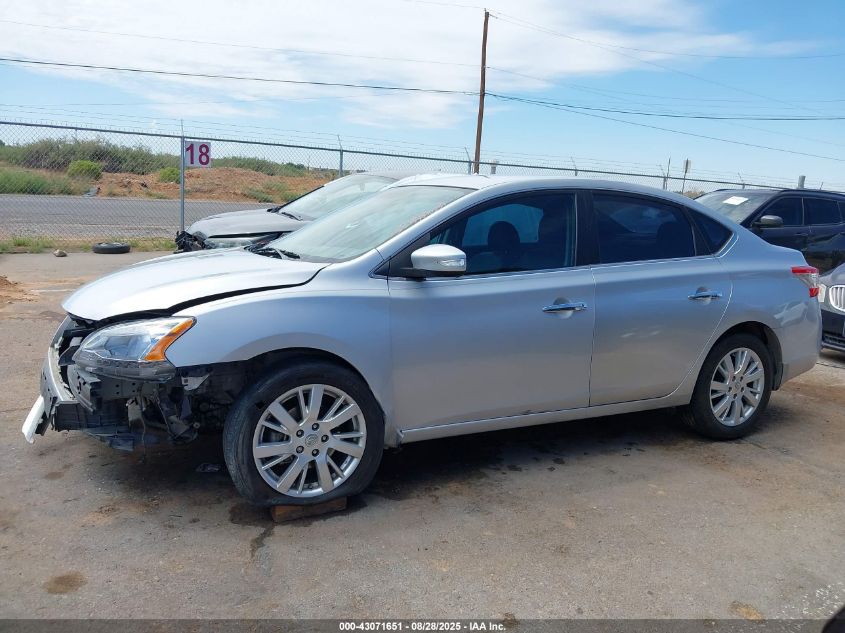 2013 Nissan Sentra Sl VIN: 3N1AB7AP1DL710507 Lot: 43071651