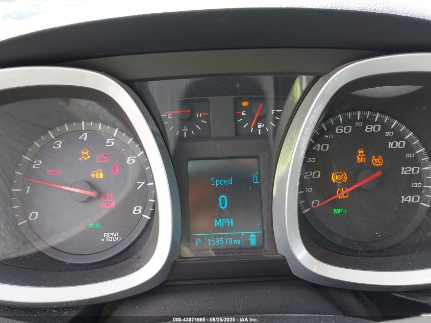 2012 Chevrolet Equinox 1Lt VIN: 2GNFLEEKXC6118455 Lot: 43071665