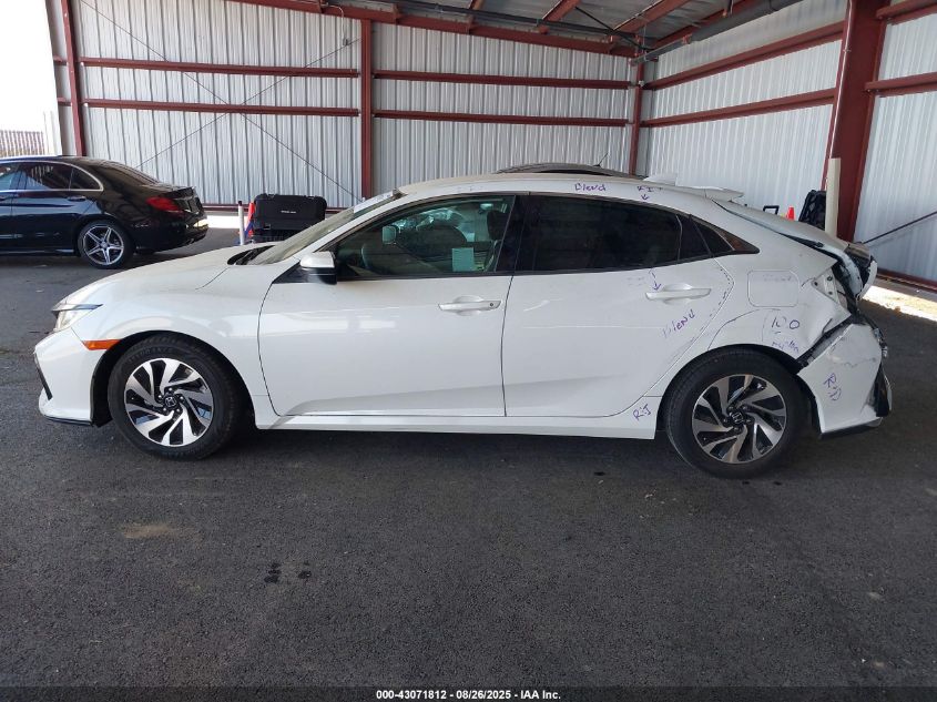 2018 Honda Civic Lx VIN: SHHFK7H22JU432948 Lot: 43071812