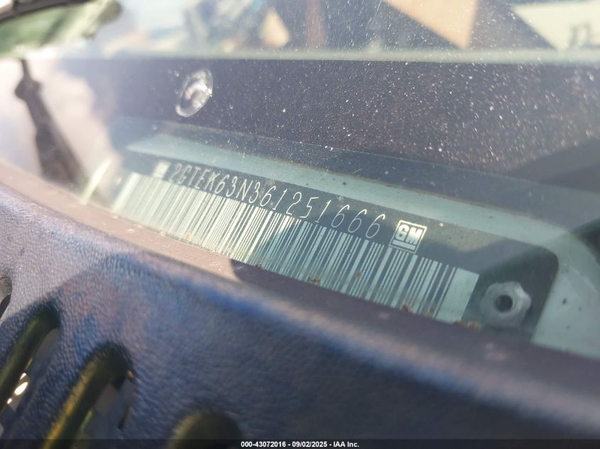 2006 GMC Sierra 1500 Denali VIN: 2GTEK63N361251666 Lot: 43072016