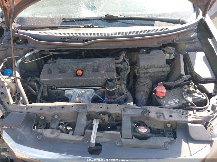 2012 Honda Civic Ex VIN: 19XFB2F84CE315893 Lot: 43072088