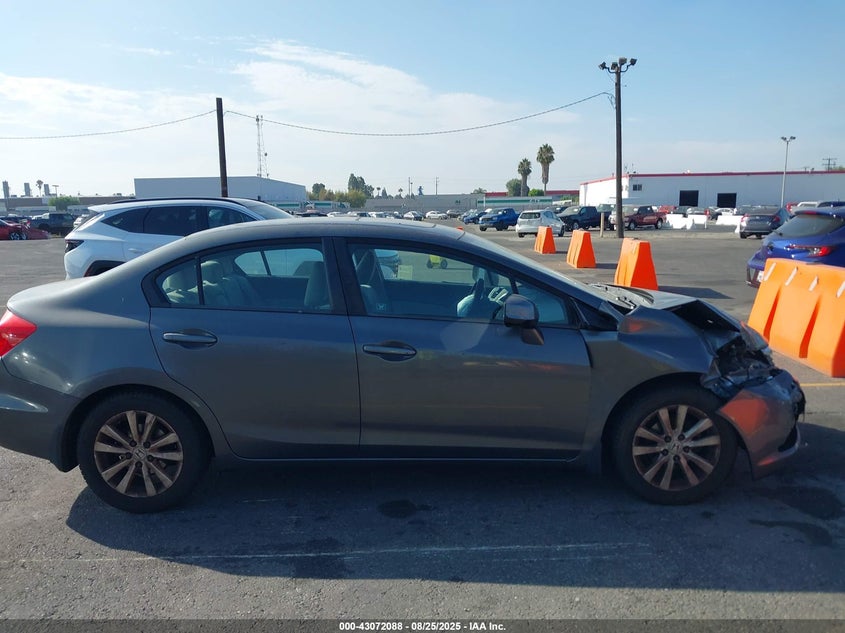 2012 Honda Civic Ex VIN: 19XFB2F84CE315893 Lot: 43072088